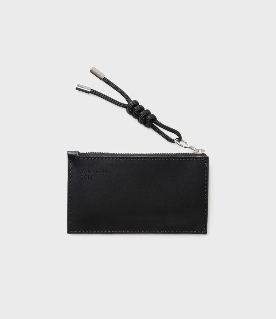 Simple Coin Pouch, Puller - Black