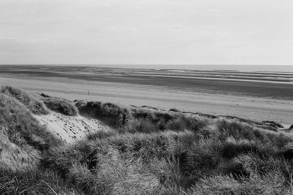 Simple Days | Sand Dunes at Lytham St Annes by Jim Marsden