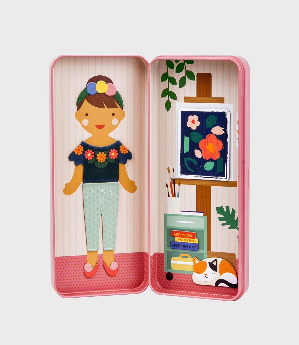Petit Collage - Shine Bright Magnetic Dress Up Toys - At the Studio