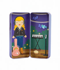 Petit Collage - Shine Bright Magnetic Dress Up Toys - Music Maker