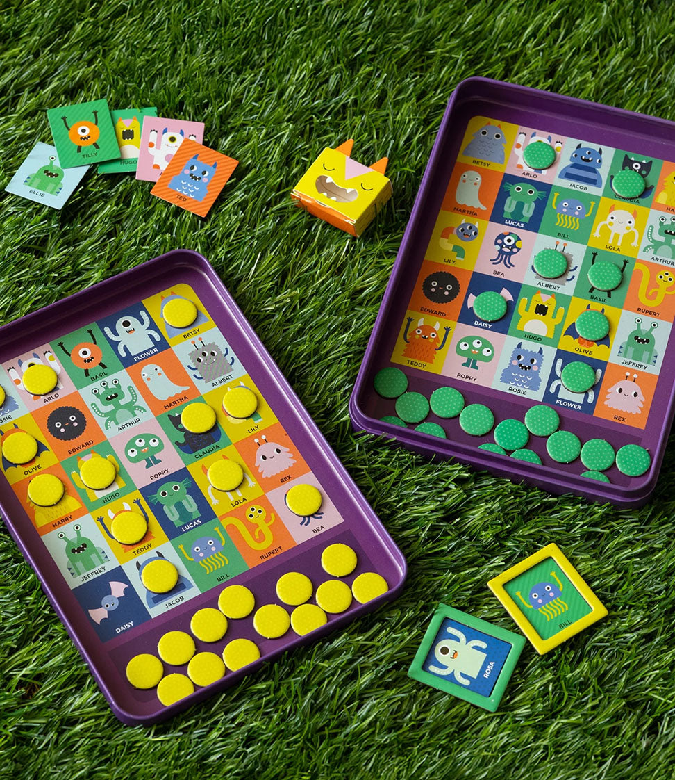 Petit Collage - Magnetic Travel Game - Who's that Monster?