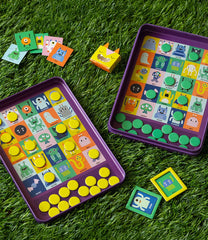 Petit Collage - Magnetic Travel Game - Who's that Monster?