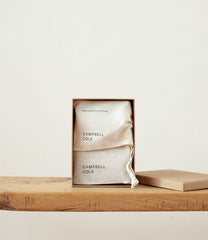Grove Card Holder & Key Wrap Gift Set - Pebbled Tan