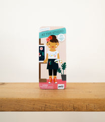 Petit Collage - Shine Bright Magnetic Dress Up Toys - At the Studio
