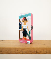 Petit Collage - Shine Bright Magnetic Dress Up Toys - At the Studio