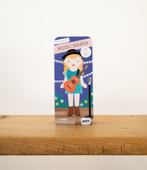 Petit Collage - Shine Bright Magnetic Dress Up Toys - Music Maker