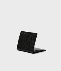 Elm Compact Wallet - Pebbled Black