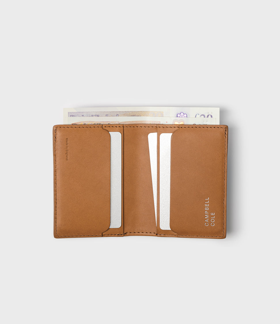 Elm Compact Wallet - Pebbled Tan - REBEL