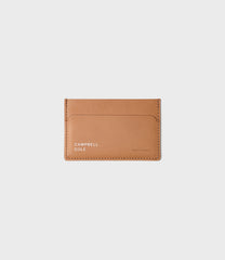 Grove Card Holder - Pebbled Tan
