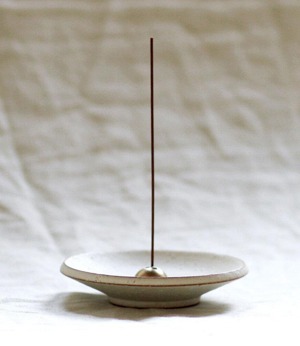 Ume - White Onyx Incense Dish