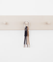 Kindness Key Knot - Black | Tan