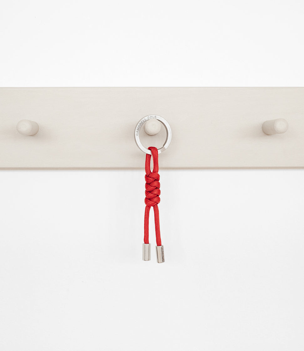 Simple Key Knot - Chilli Red