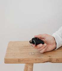 Simple Key Wrap - Black - Rebel