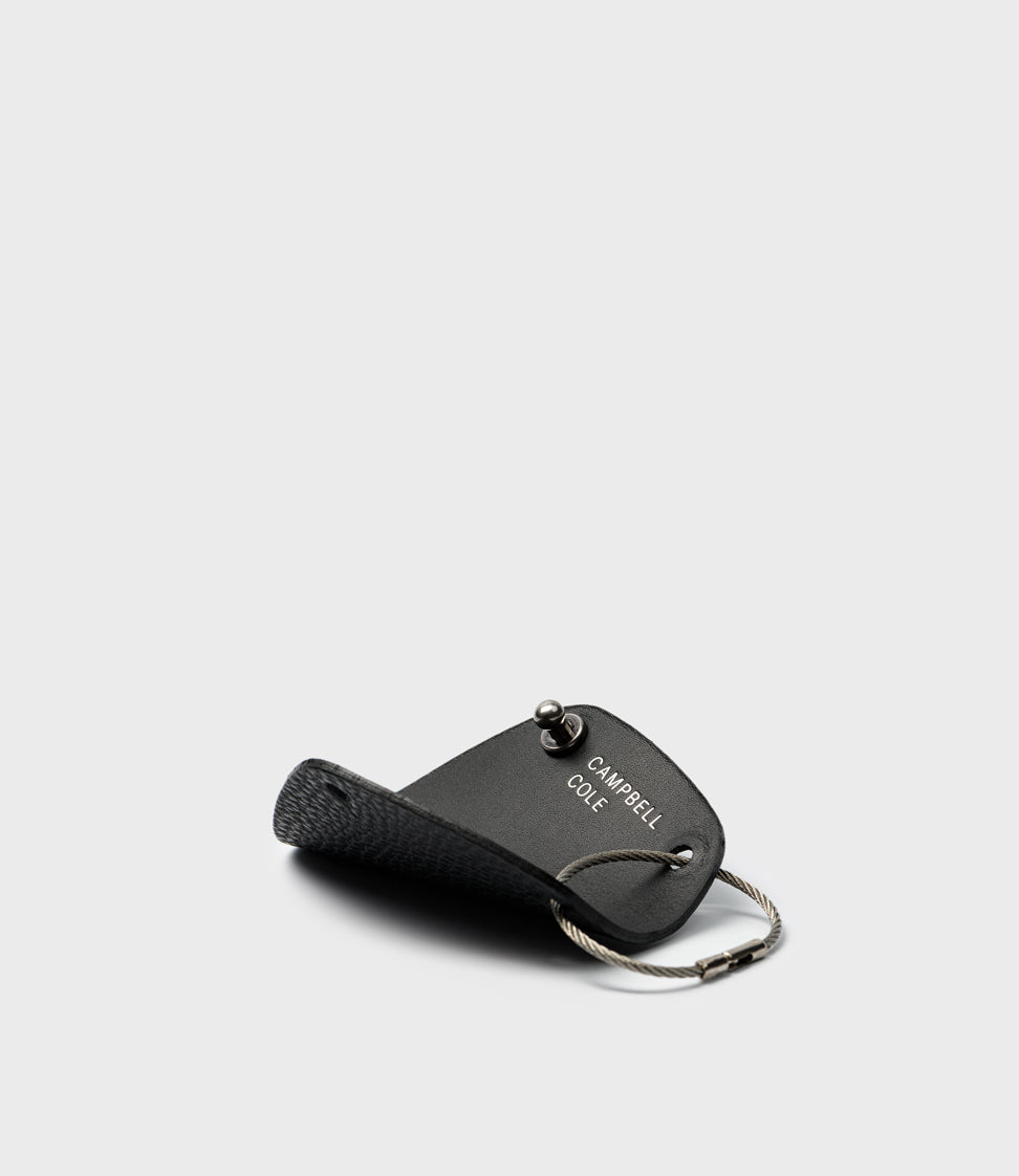 Simple Key Wrap - Pebbled Black