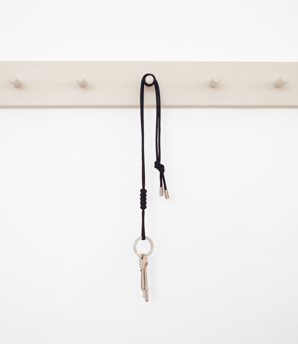 Simple Key Lanyard - Black