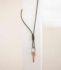 Simple Key Lanyard - Khaki