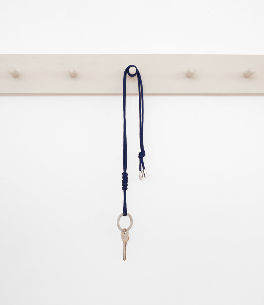 Simple Key Lanyard - Navy