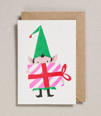 Christmas Elf Card