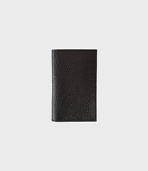 Peveril Card Wallet - Pebbled Black - REBEL