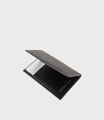 Peveril Card Wallet - Pebbled Black