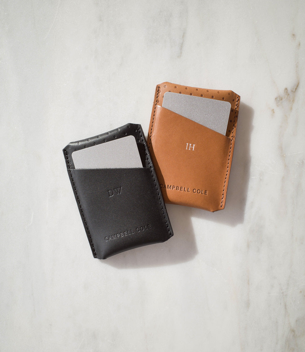 Simple Card Holder - Tan